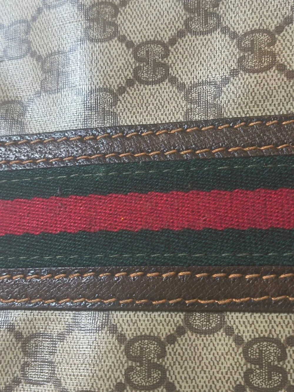 Gucci Vintage GG Supreme Canvas Bag